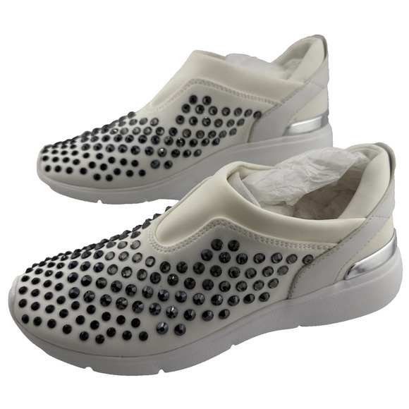 MICHAEL Michael Kors‎ Ace Studded Neoprene Trainer Sneaker Size 5 NWB - Picture 1 of 12